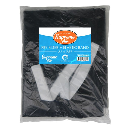 SupremeAir Pre Filter w/ Elastic Band 8" x 39"