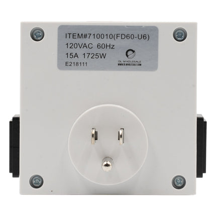 Grow1 120V Dual Outlet Digital Timer