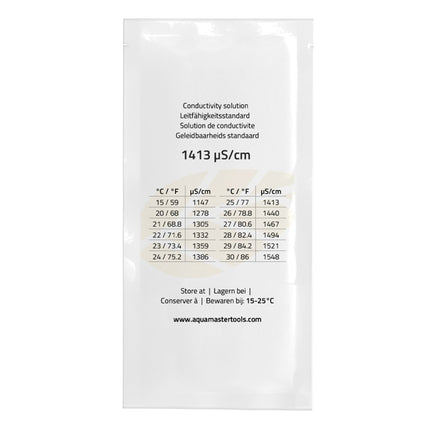 Aqua Master Tools Calibration Solution EC 1413 20ml Sachet