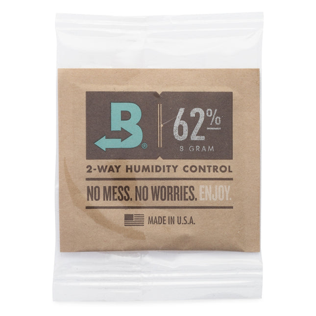 Boveda 2-Way Humidity Control Pack 62% RH 8g Bulk Individually Wrapped (300pcs/Case)