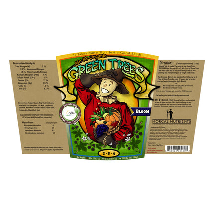 Mr. B's Green Trees Organic Bloom 40lbs (5gal)