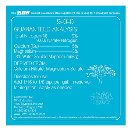 NPK RAW Calcium/Mag 25lbs