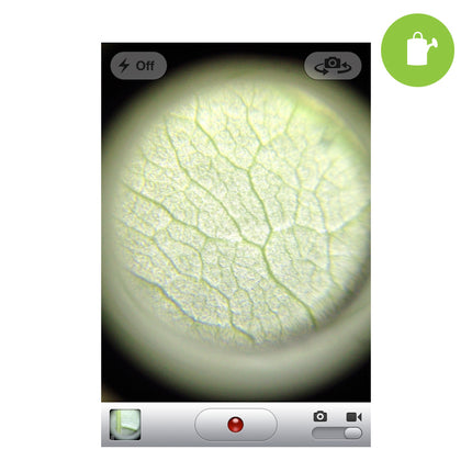 Grow1 LED Binocular Microscope w/ Iphone 4 Case