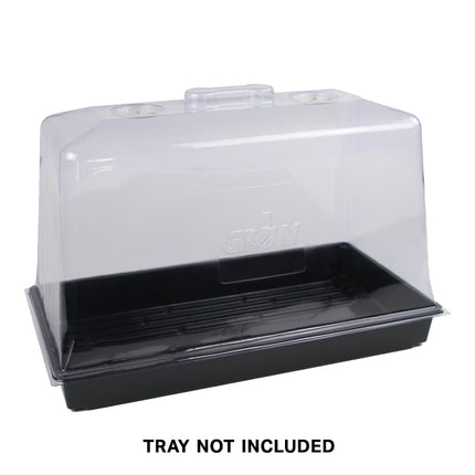 12" Premium Propagation Dome w/ Vents - 10" x 20" x 12"