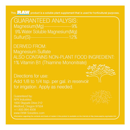 NPK RAW B-Vitamin 25lbs