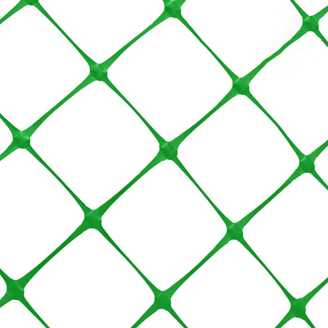 VineLine Durable Plastic Trellis Netting Green Roll 4ft x 1000ft w/ 6in Squares