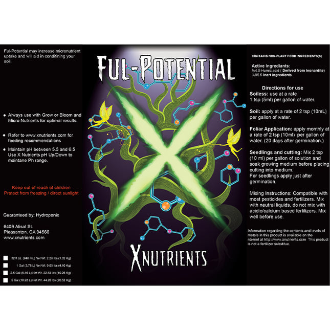 X Nutrients Ful-Potential 1 Gal