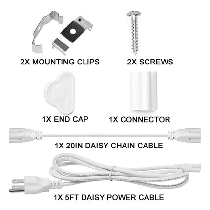 Lightech T8 LED Full Spectrum Light 2ft 15w 4000k
