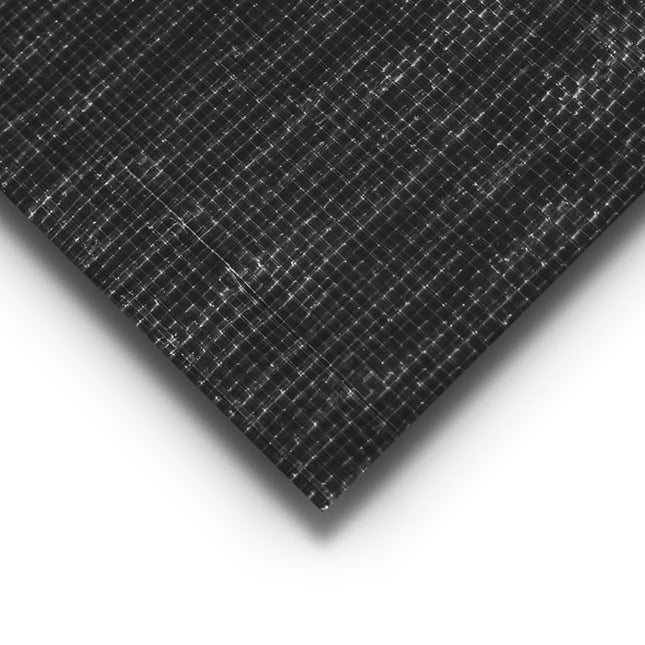 50'x100' Black & White Woven Blackout Light Deprivation Film 9 Mil