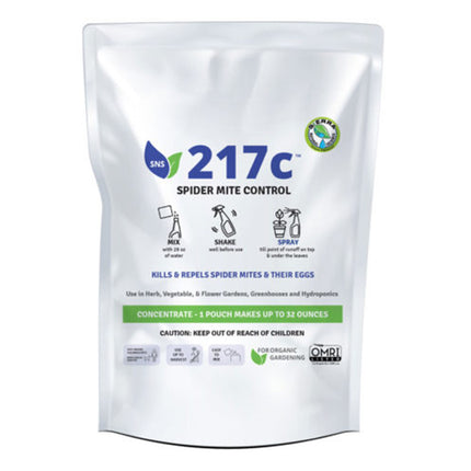 SNS 217c Spider Mite Control Concentrate Pouch 6 fl oz (10pcs/Pack)