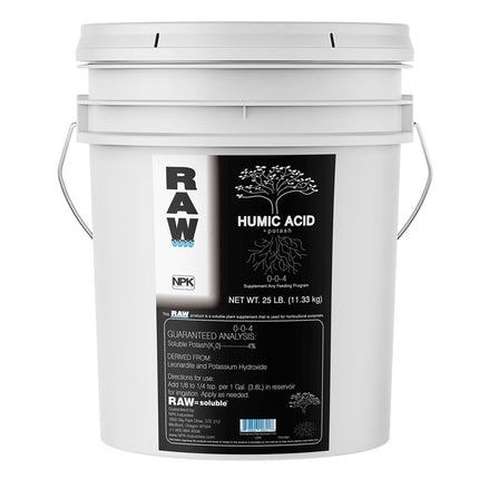 NPK RAW Humic Acid 25lbs
