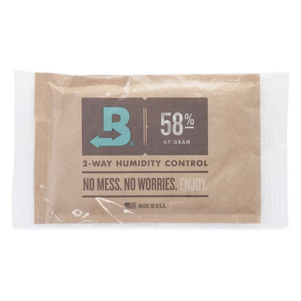 Boveda 2-Way Humidity Control Pack 58% 67g Individually Wrapped (100pcs/Case)