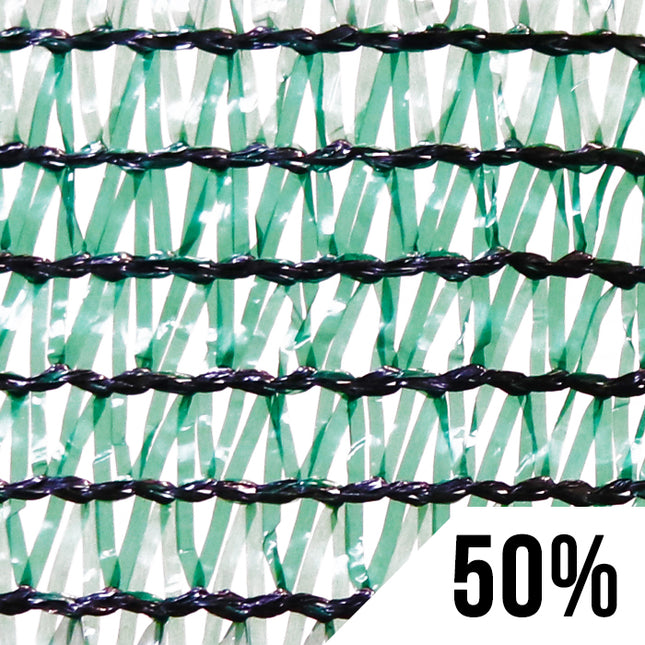 Grow1 Greenhouse Shade Cloth Dark Green 50% Light Dep 10ft x 100ft