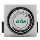 Grow1 120V Dual Outlet Mechanical Timer