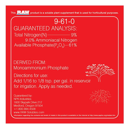 NPK RAW Phosphorus 2lbs