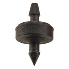 Netafim Self Piercing Woodpecker Pressure Compensating Junior Dripper w/ CNL 1.0GPH Black (25pcs/Bag)
