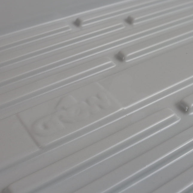 Grow1 EXTREME Propagation Tray w/o Drain Holes White (10in x 20in x 2.25in)