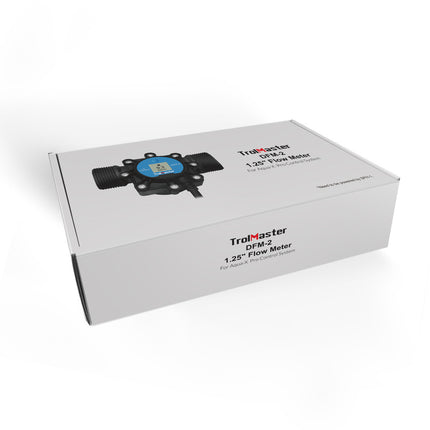 TrolMaster DFM-2 inline flow meter LCD