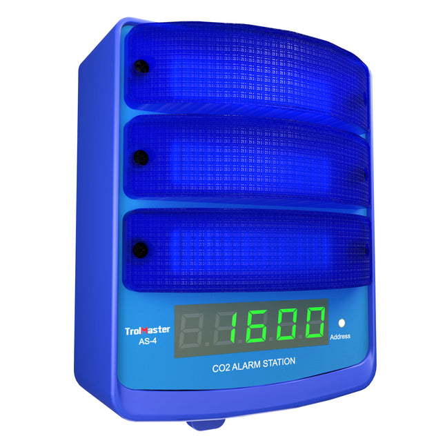 TrolMaster Carbon-X AS-4 CO2 alarm station, blue light
