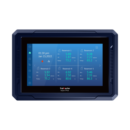 TrolMaster Aqua-X Plus NFS-3 touchscreen