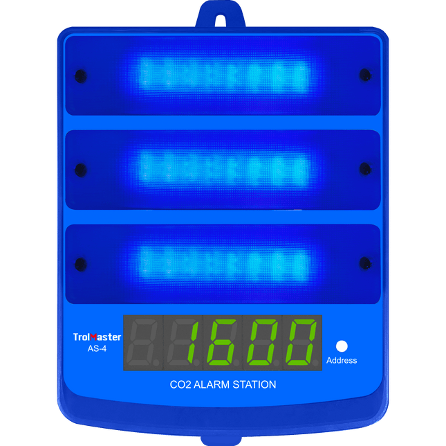 TrolMaster Carbon-X AS-4 CO2 alarm station, blue light, image 2