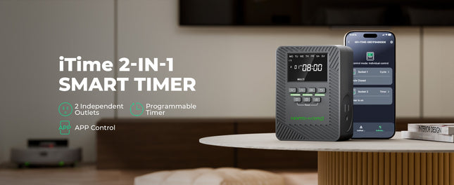Mars Hydro iTime smart timer features