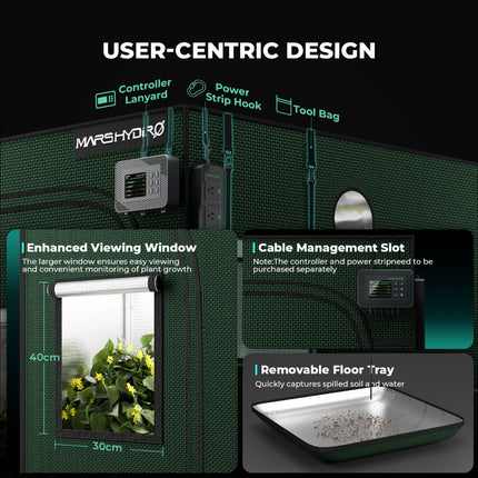 Mars Hydro 2' x 2' Grow Tent Pro design