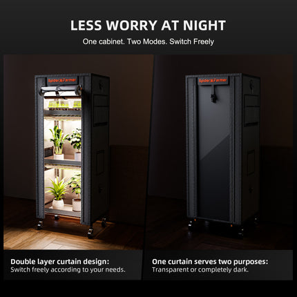 Spider Farmer 60W plant stand light bars