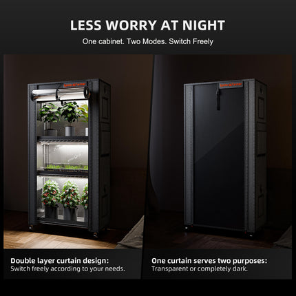 Spider Farmer 120W plant stand light bars