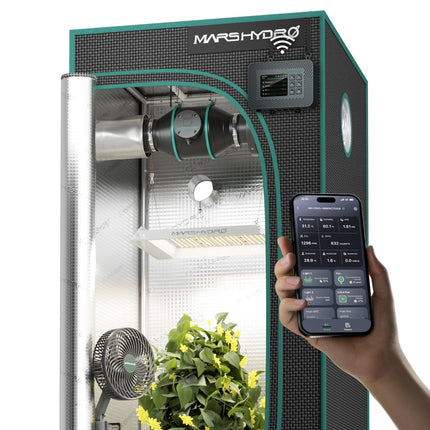 Mars Hydro TS-600 2' x 2' grow tent kit with iControl
