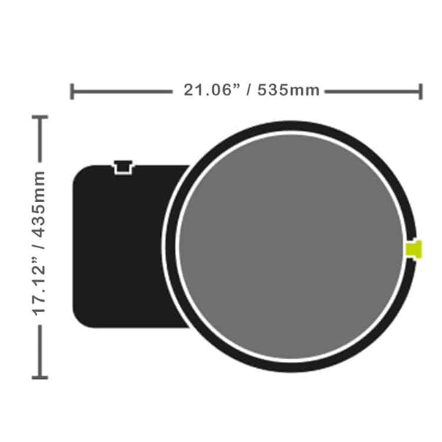 AutoPot XXL tray dimensions