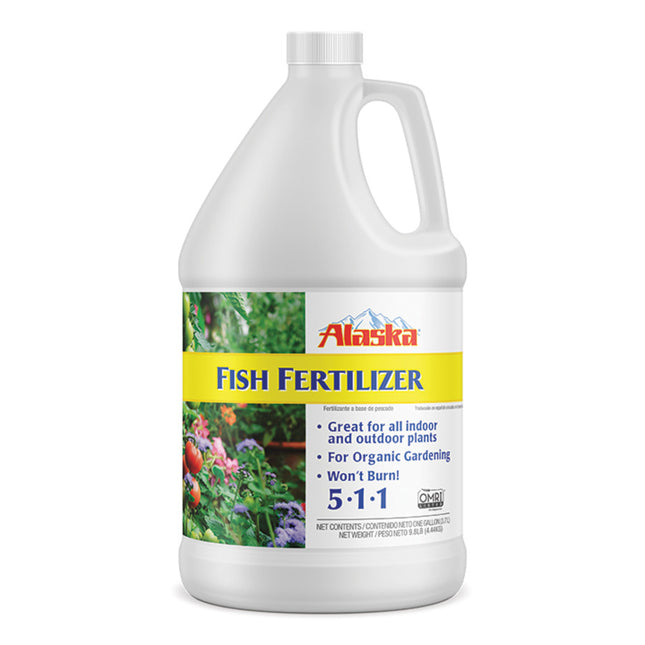 Alaska Fish Emulsion Fertilizer All Purpose 5-1-1