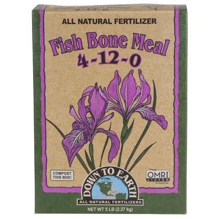 Down To Earth Fish Bone Meal 5LB